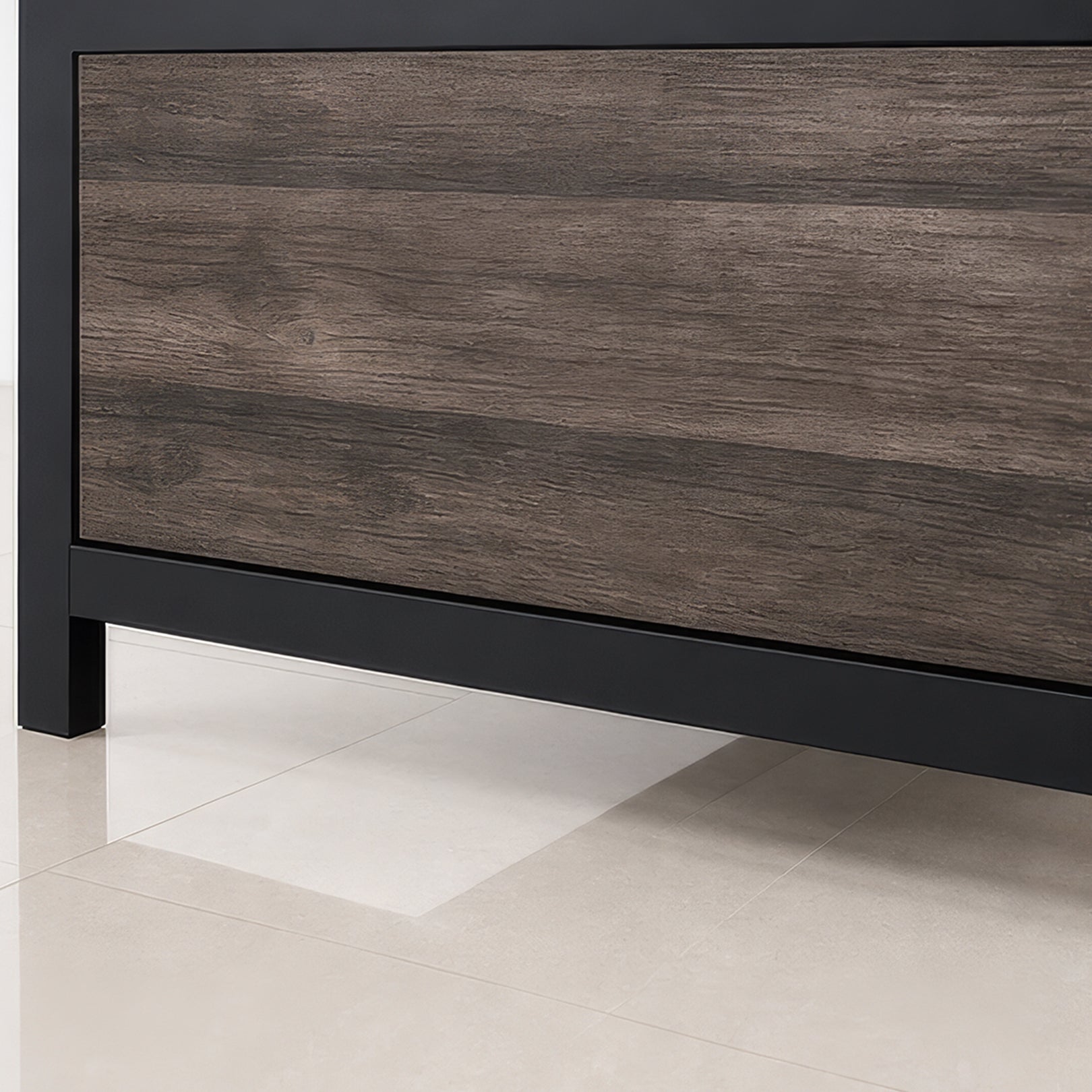 Modern Series Single Bed — Iron Frame, Powder Coated, Complete Package