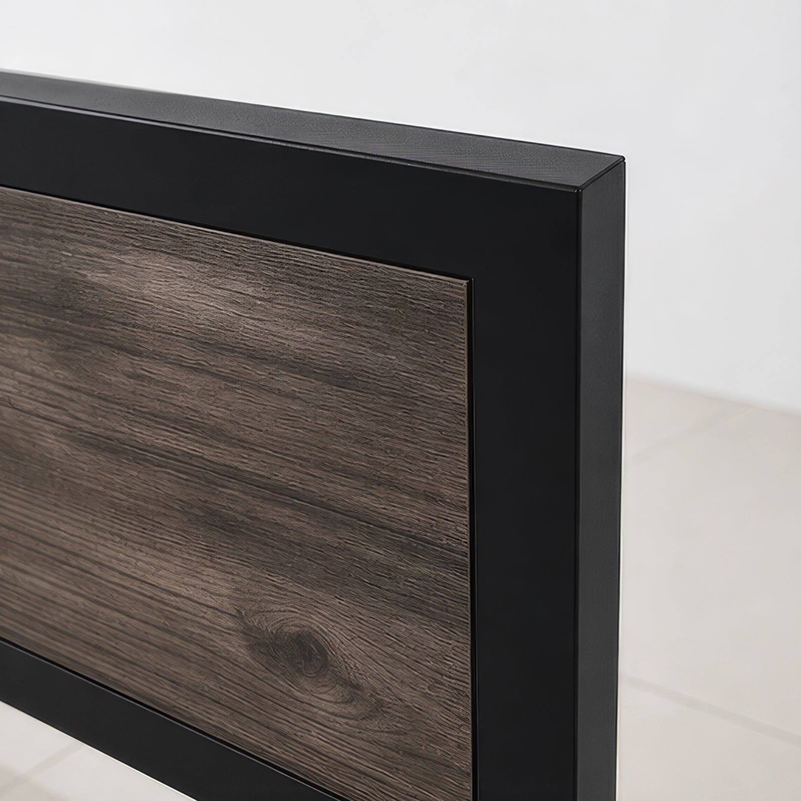 Modern Series Single Bed — Iron Frame, Powder Coated, Complete Package