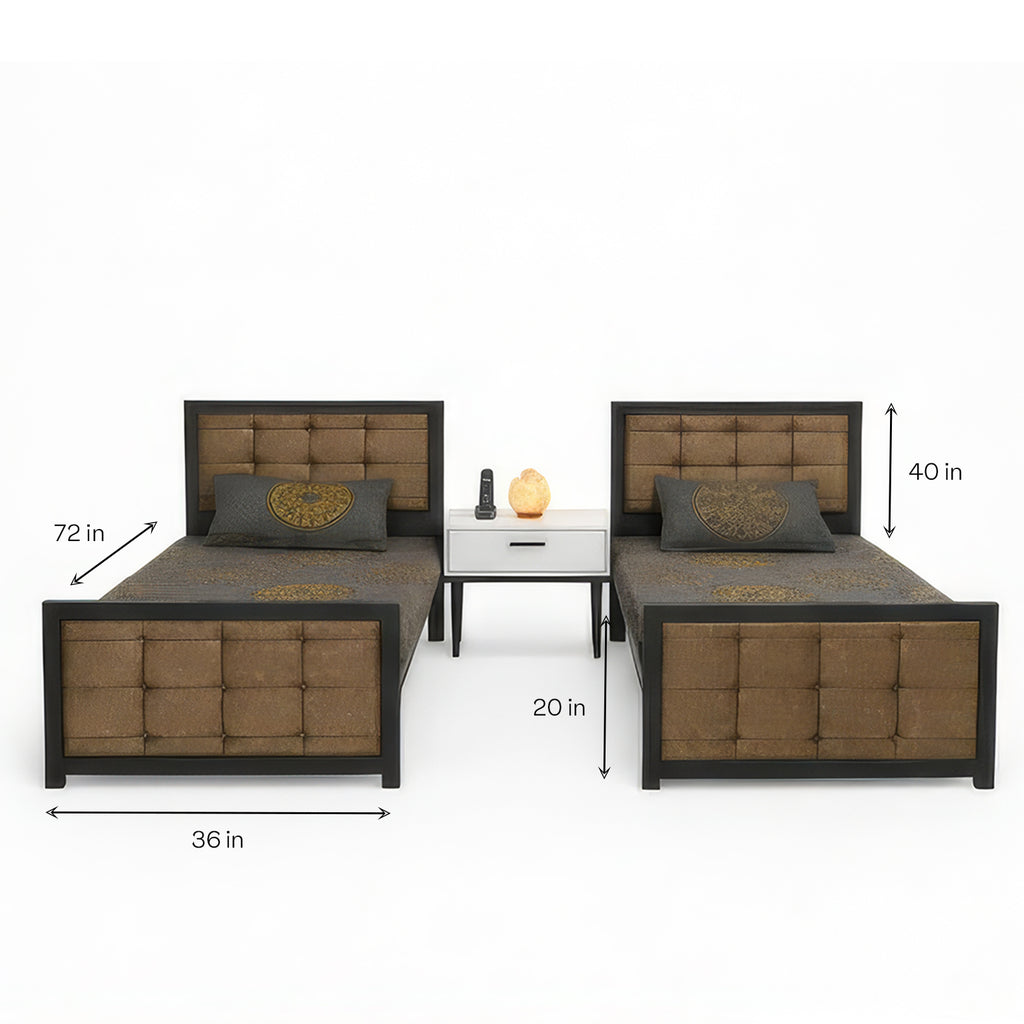 Eco Series Single Bed — Affordable Comfort, Built to Last