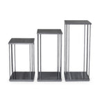 Sleek Nesting Side Tables — Set of 3, Space-Saving & Multi-Purpose