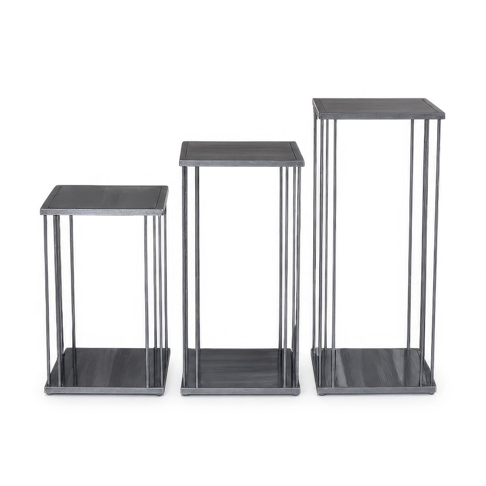 Sleek Nesting Side Tables — Set of 3, Space-Saving & Multi-Purpose