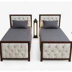 Eco Series Beds — Set of 2 Complete Beds with Full Bedding