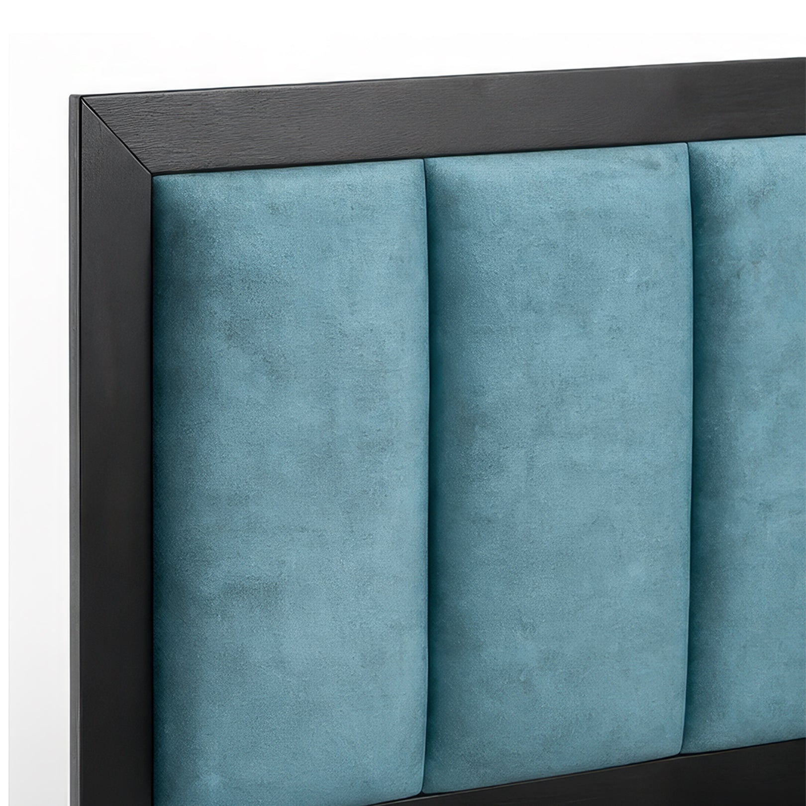 Velura Series Bed — Velvet Cushioned, Custom Colours, Powder Coated