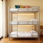 Triple Bunk Bed — 3 Sleeping Spaces, One Smart Solution