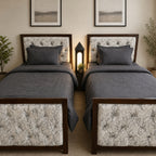 Eco Series Beds — Set of 2 Complete Beds with Full Bedding